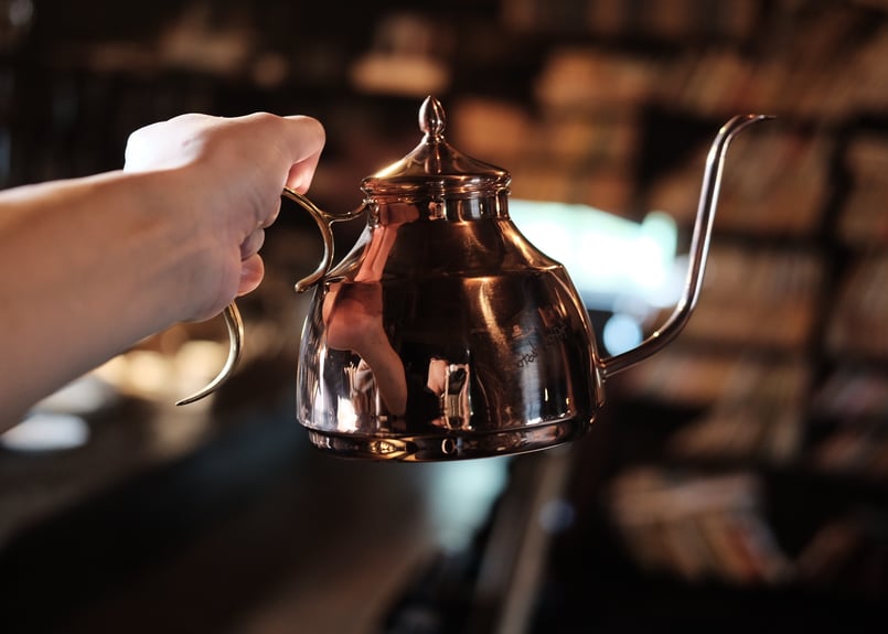 新品 銅製 ドリップポット sonodacoffeeロゴ入り銅製ドリップポット<copper drip pot> | so