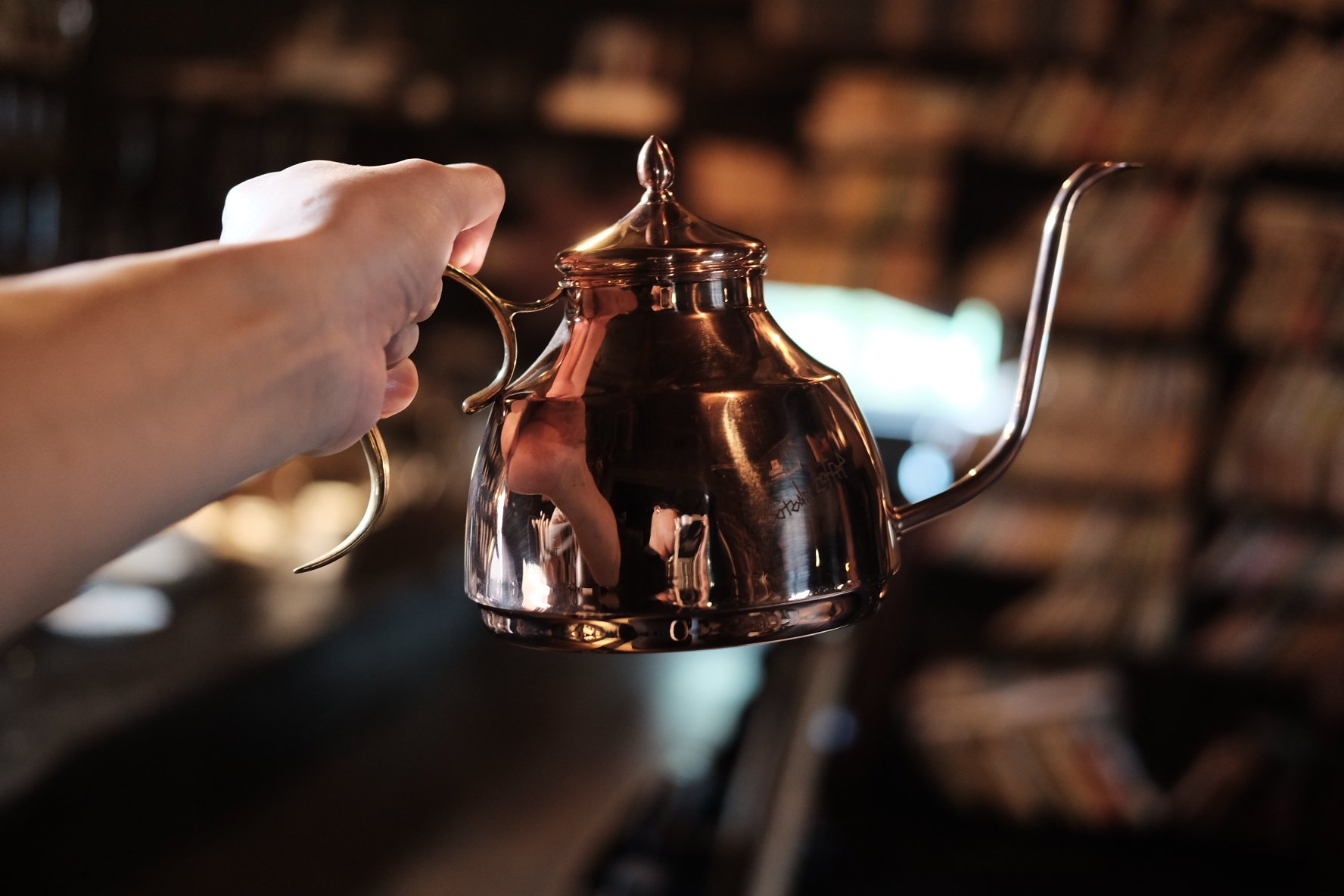 新品 銅製 ドリップポット sonodacoffeeロゴ入り銅製ドリップポット<copper drip pot> | so