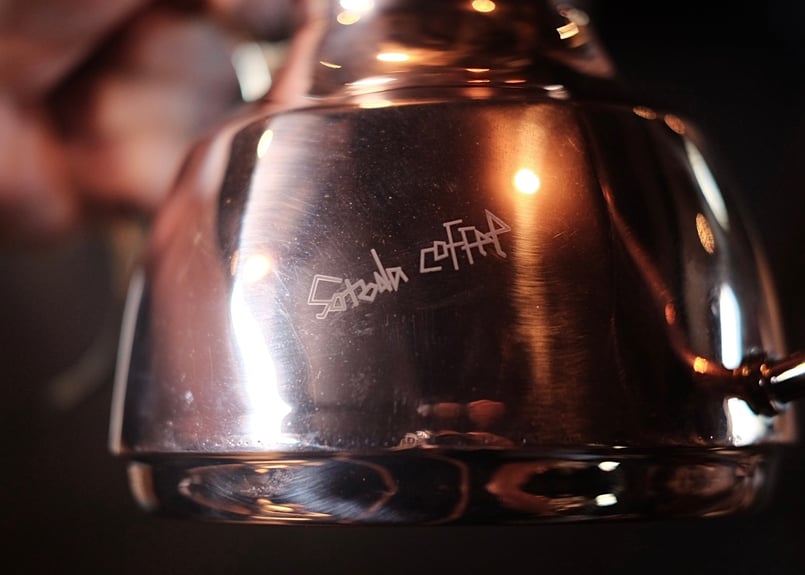 sonodacoffeeロゴ入り銅製ドリップポット<copper drip pot> | so