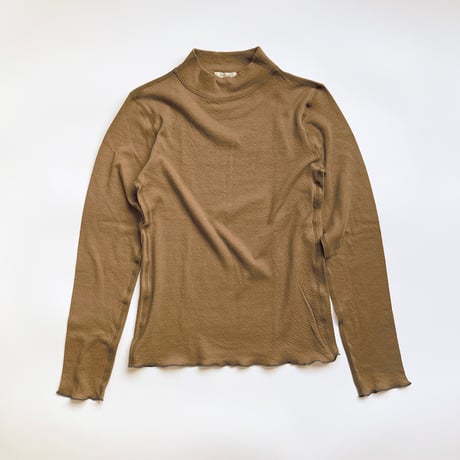 HIGH NECK LONG SLEEVE TEE"MAE"