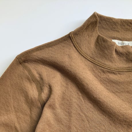 HIGH NECK LONG SLEEVE TEE"MAE"