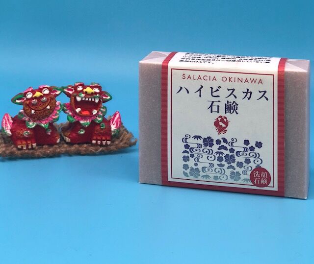 ハイビスカス石鹸 100g | サラシア沖縄