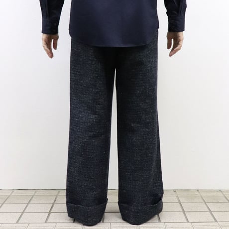 ohta wool silk wide pants pt-17W