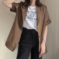 ハーフスリーブシアージャケット