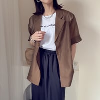 ハーフスリーブシアージャケット