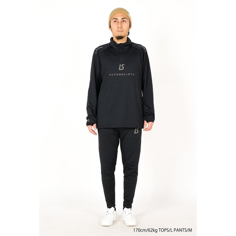最終値下げ❗LUZeSOMBRA LS 2WAY HALF ZIP TOP ルースイソンブラ LUZeSOMBRA_ルースイソンブラ ジャージ 裏起毛
