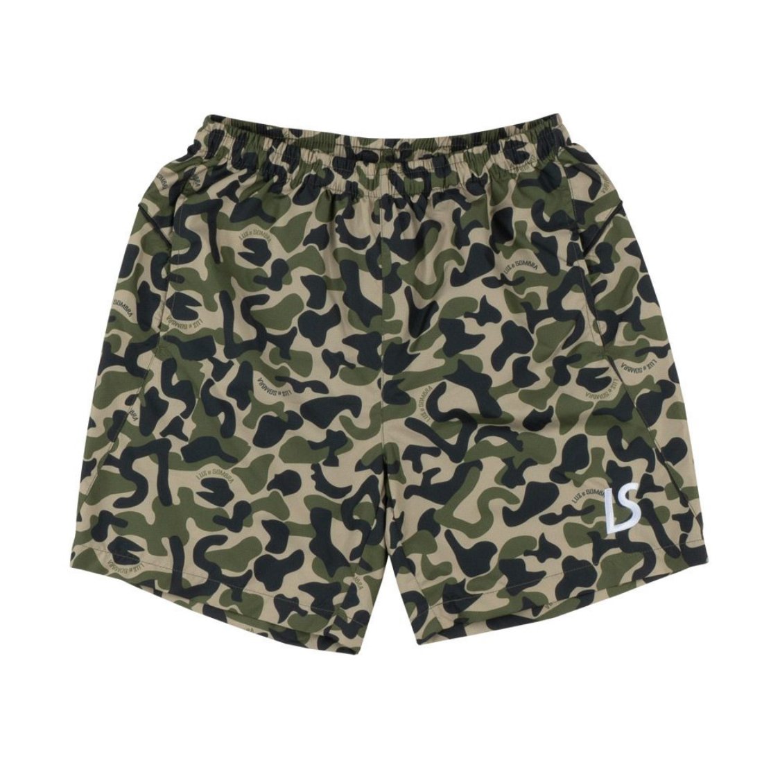LUZeSOMBRA OAO CAMO PISTE SHORTS | FUTSAL SHOP