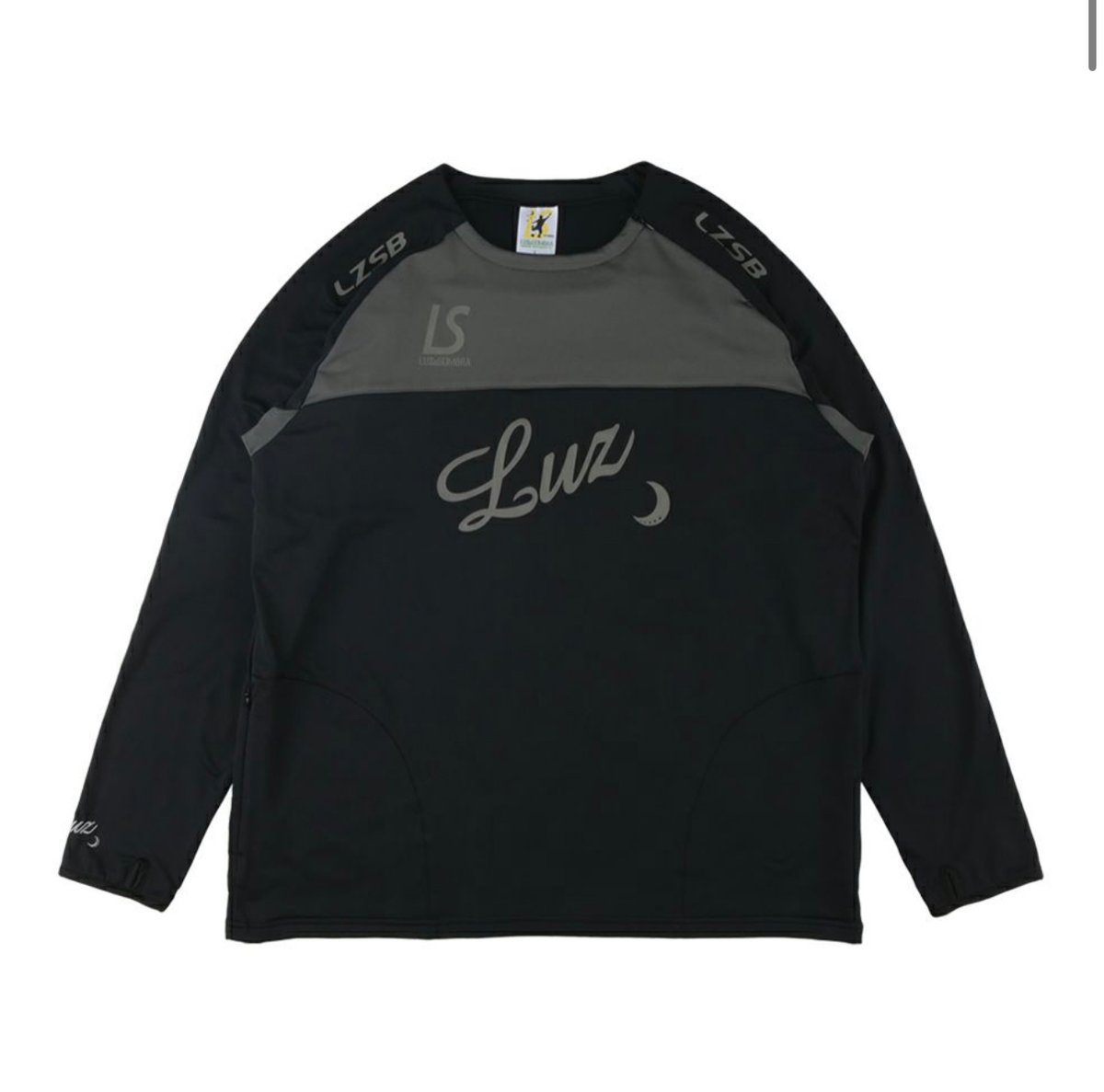 LUZeSOMBRA LS 2WAY SIDEZIP CREW TOP