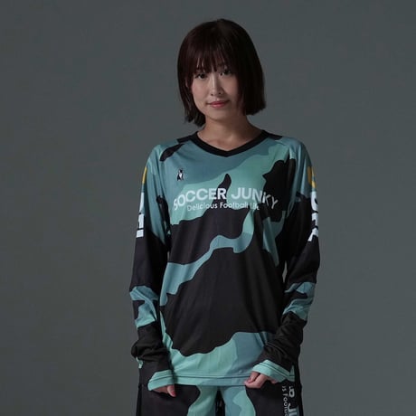 SOCCERJUNKY ゲロチュー+1 ロングスリーブワークアウトシャツ