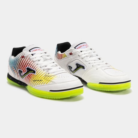 JOMA TOP FLEX BLANCO AMARILLO ROJO INDOOR