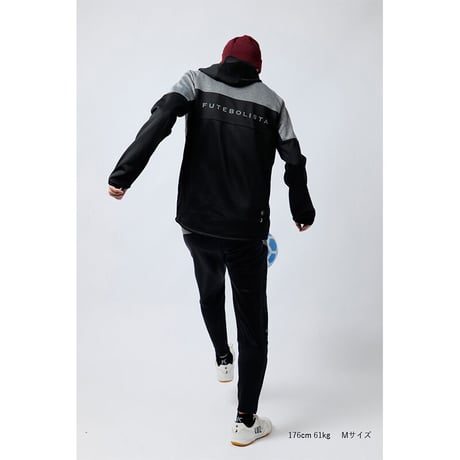 LUZeSOMBRA SINGLE FACE JERSEY HOODIE FULLZIP JACKET