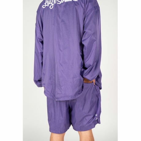 LUZeSOMBRA OAO PLAID NYLON SHORTS