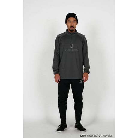 LUZeSOMBRA LS 2WAY HALF ZIP TOP