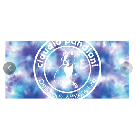 SOCCERJUNKY tie-dye ​ひんやりブランケット