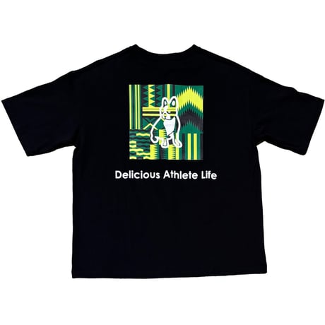 SOCCERJUNKY vintage batik ルーズシルエット半袖TEE