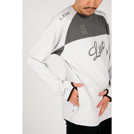 LUZeSOMBRA LS 2WAY SIDEZIP CREW TOP