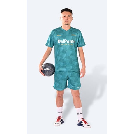 DALPONTE 総柄昇華プラシャツパンツセット