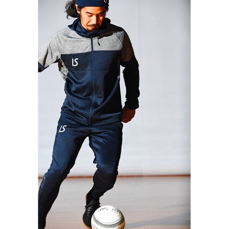 LUZeSOMBRA SINGLE FACE JERSEY HOODIE FULLZIP JACKET