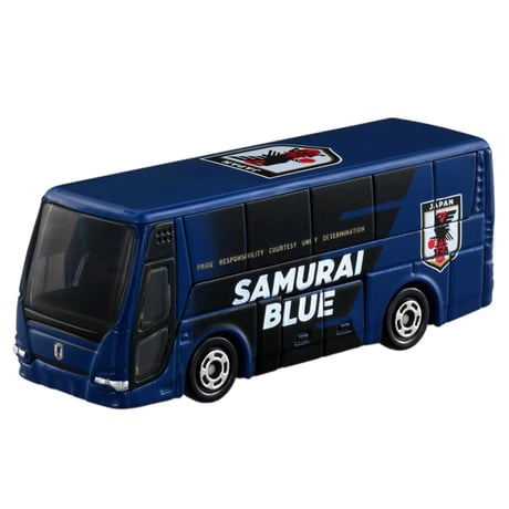 TOMIKA サッカー日本代表オフィシャルチームバス JFA’s DREAM