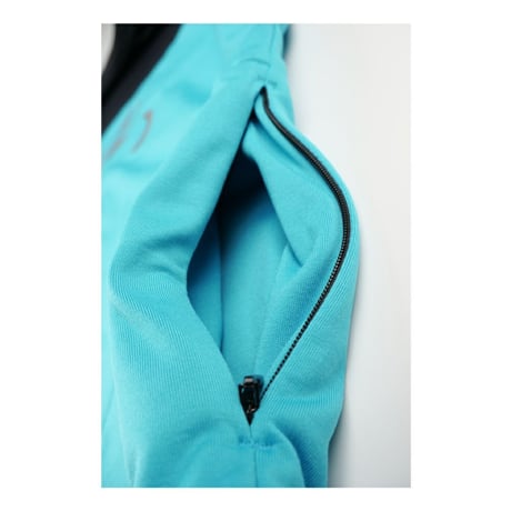 LUZeSOMBRA Jr LS 2WAY SIDEZIP CREW TOP