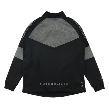 LUZeSOMBRA SINGLE FACE JERSEY HALFZIP TOP