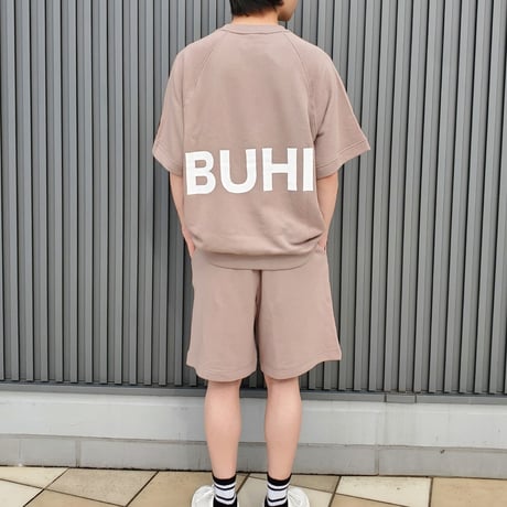 SOCCERJUNKY TAG ルーズシルエットスウェットショーツ