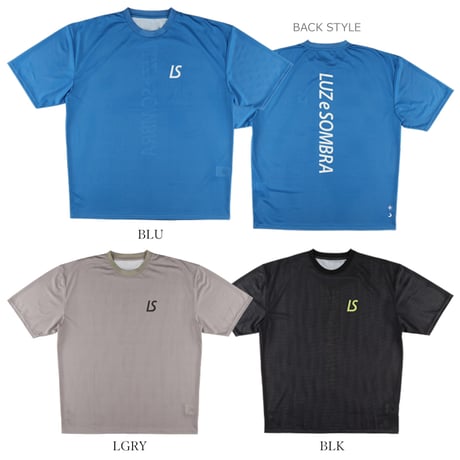 LUZeSOMBRA EXPLORER MESH SHORTSLEEVE TEE