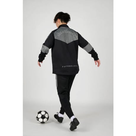 LUZeSOMBRA SINGLE FACE JERSEY HALFZIP TOP