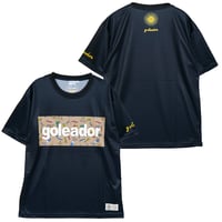 goleador フットボール レジェンド柄 BOXロゴプラT