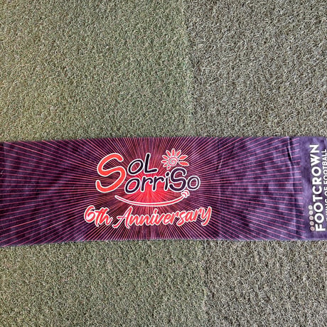 FOOTCROWN SoL SorriSo 6th Anniversary マフラータオル
