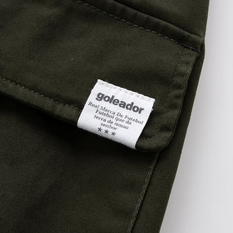 goleador ツイルストレッチ サイドカーゴ テーパード ジョガーパンツ