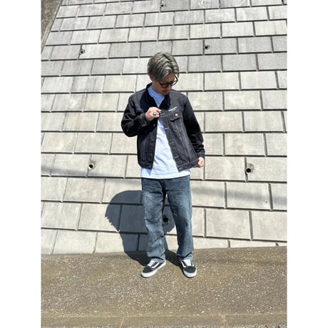 GOBERNANTE. BLACK DENIM JACKET