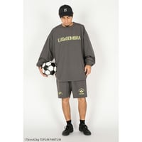 LUZeSOMBRA STRETCH TAFTA TOO BIG CREW TOP