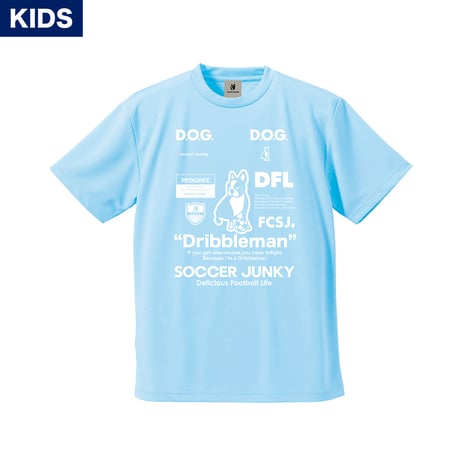 SOCCERJUNKY Kids DribblemanⅡ ワークアウトTEE