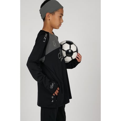 LUZeSOMBRA Jr LS 2WAY SIDEZIP CREW TOP