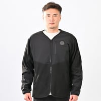 DALPONTE フリースジップカーディガン