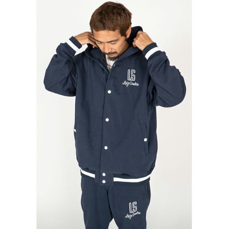 LUZeSOMBRA OAO SNAP HOODIE HEAVY SWEAT JACKET