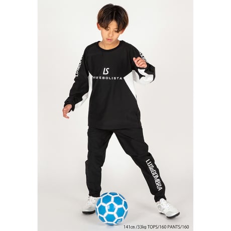 LUZeSOMBRA Jr LS LOGO DRY L/S CREW TOP