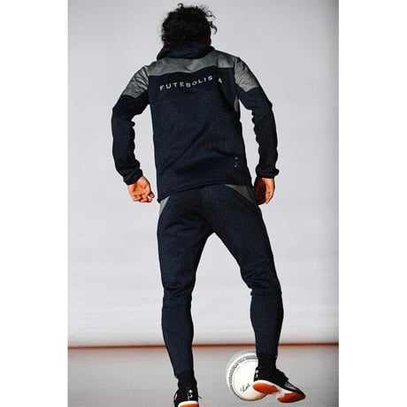 LUZeSOMBRA SINGLE FACE JERSEY HOODIE FULLZIP JACKET
