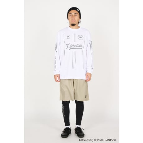 LUZeSOMBRA STRIPE FUTEBOLISTA L/S PRA SHIRT