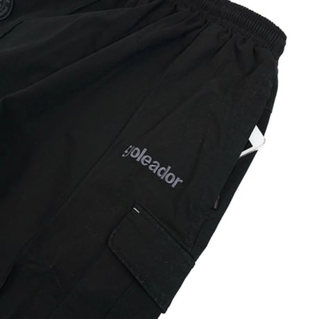 goleador ツイルストレッチ サイドカーゴ テーパード ジョガーパンツ
