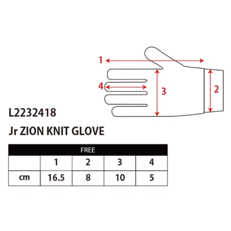LUZeSOMBRA Jr ZION KNIT GLOVE