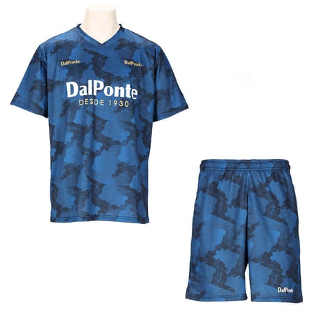 DALPONTE 総柄昇華プラシャツパンツセット