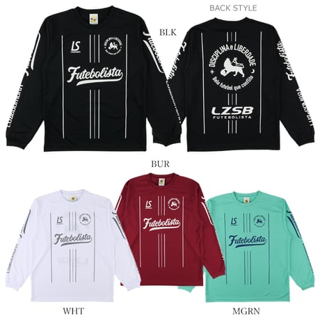 LUZeSOMBRA STRIPE FUTEBOLISTA L/S PRA SHIRT