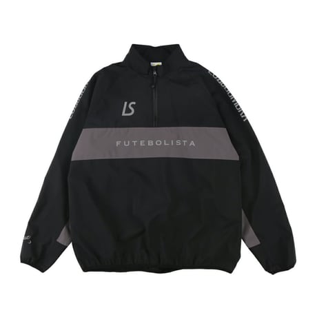 LUZeSOMBRA STRETCH TAFTA MESH HALFZIP TOP