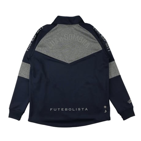LUZeSOMBRA SINGLE FACE JERSEY HALFZIP TOP