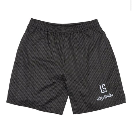 LUZeSOMBRA OAO PLAID NYLON SHORTS