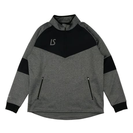 LUZeSOMBRA SINGLE FACE JERSEY HALFZIP TOP