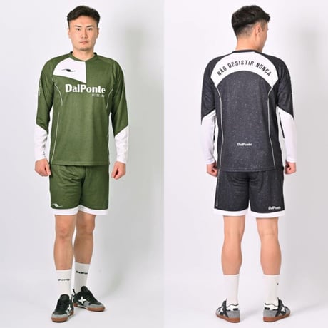DALPONTE 昇華ロングスリーブプラシャツ+昇華プラクティスパンツ上下セット