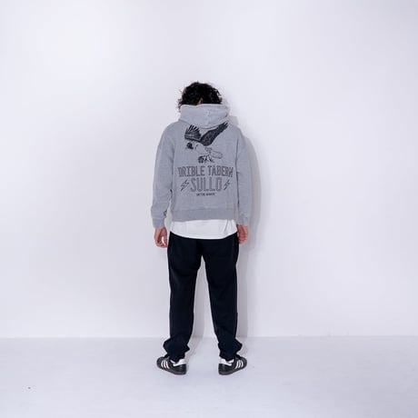 SULLO 八咫烏VINTAGE HOODIE